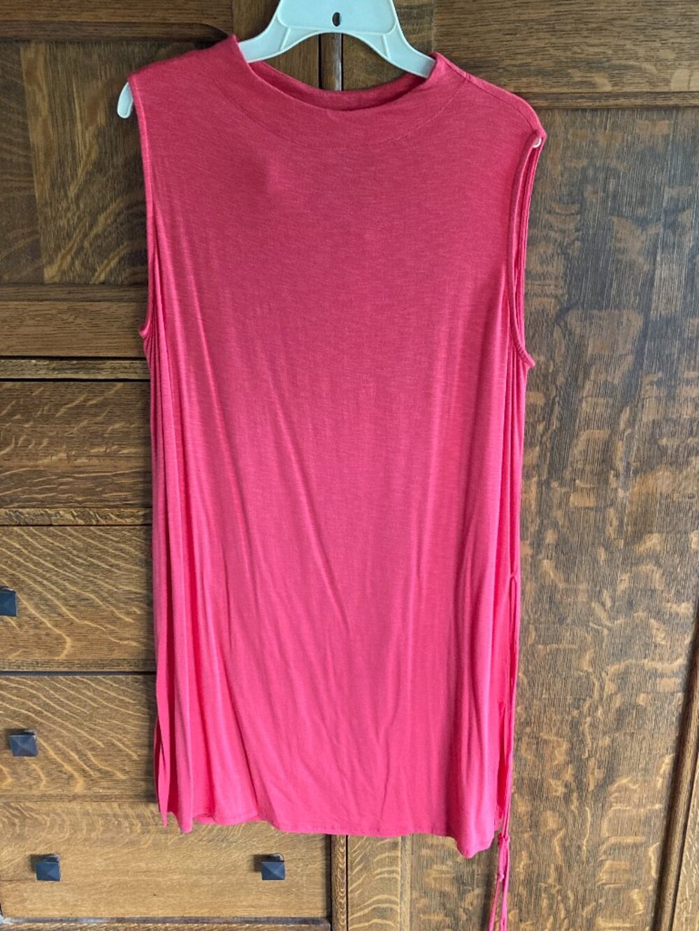 Dolin West Coast Collection Tunics, XL, NWT, coral, FLAWED